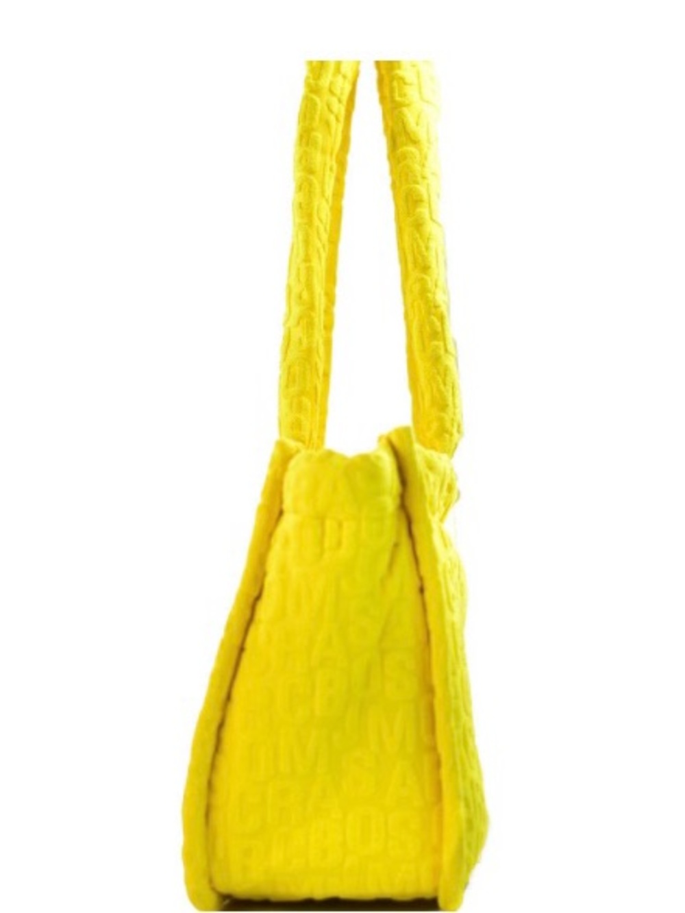 Marc Jacobs Yellow Quilted Cosmetic Pouch - Picture 6 of 7